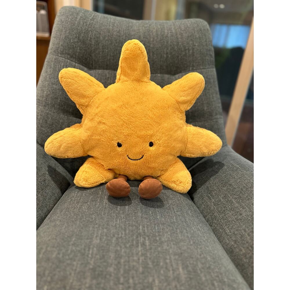 Rare! Jellycat Amuseables Sun in Huge Size.
